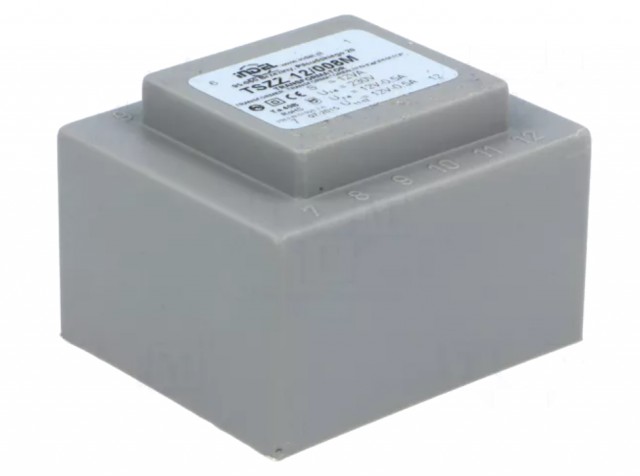 TSZZ10/010M 2X12V TRANSFORMAT. TSZZ10/010M 2X12V TRANSFORMAT.